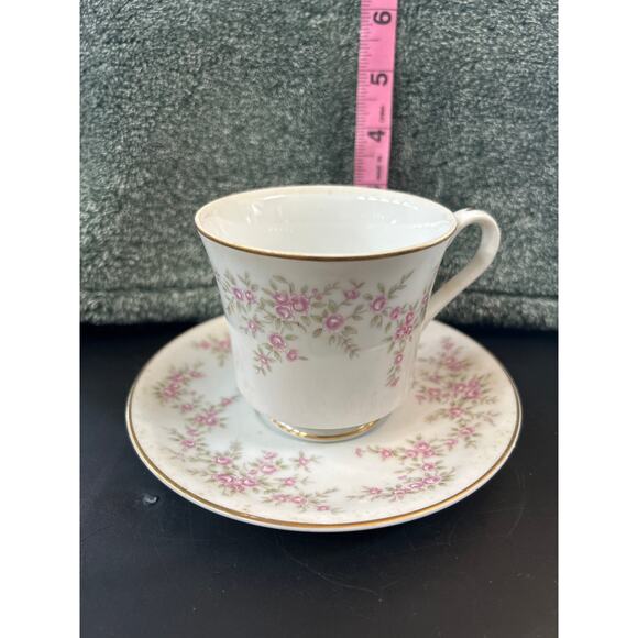 Vintage 1960s Premiere Fine China Japan April Rose Pattern - Picture 2 of 11